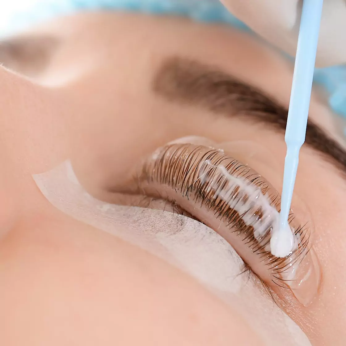 Eyelash lift and tint in Bourbonnais